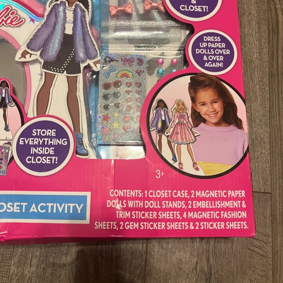 Barbie Magnetic Dress up closet Activity set brand new - Picture 3 of 7